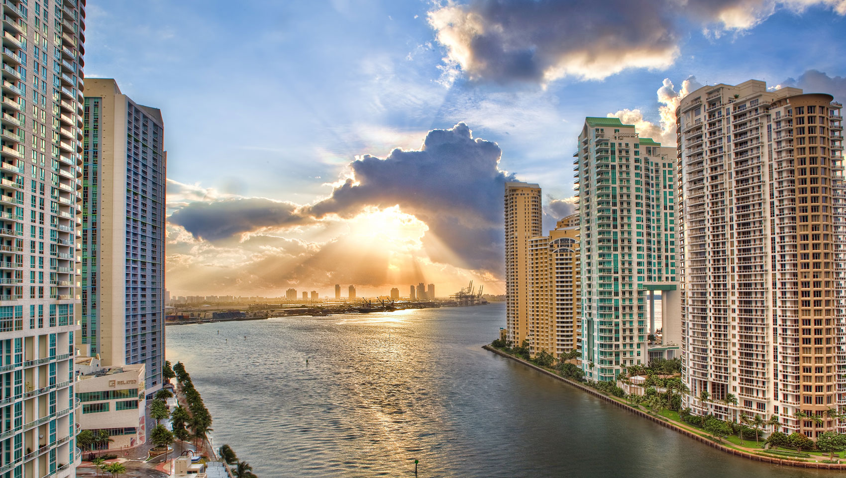 View of Bay in Miami