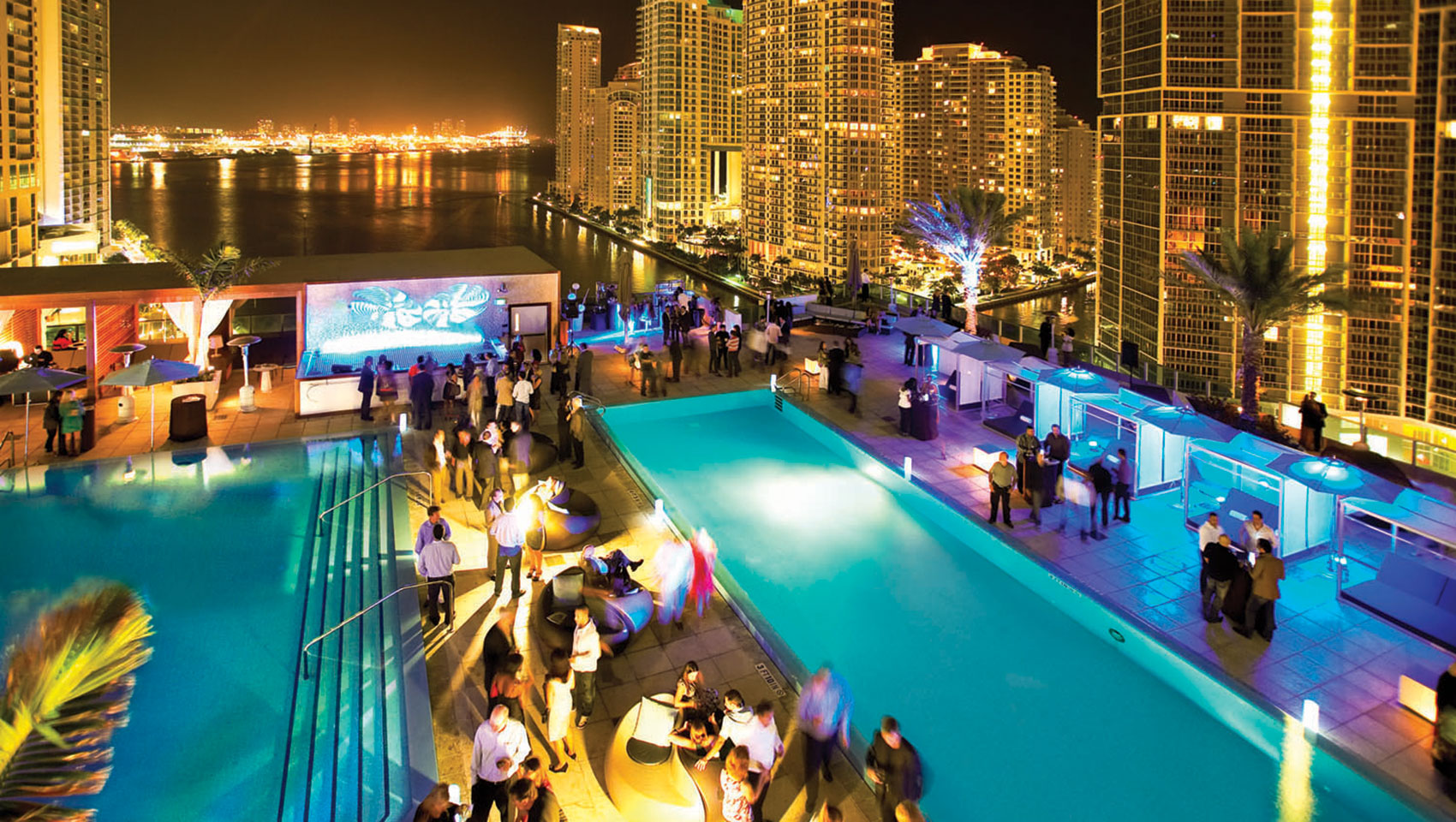 Night Pool Party