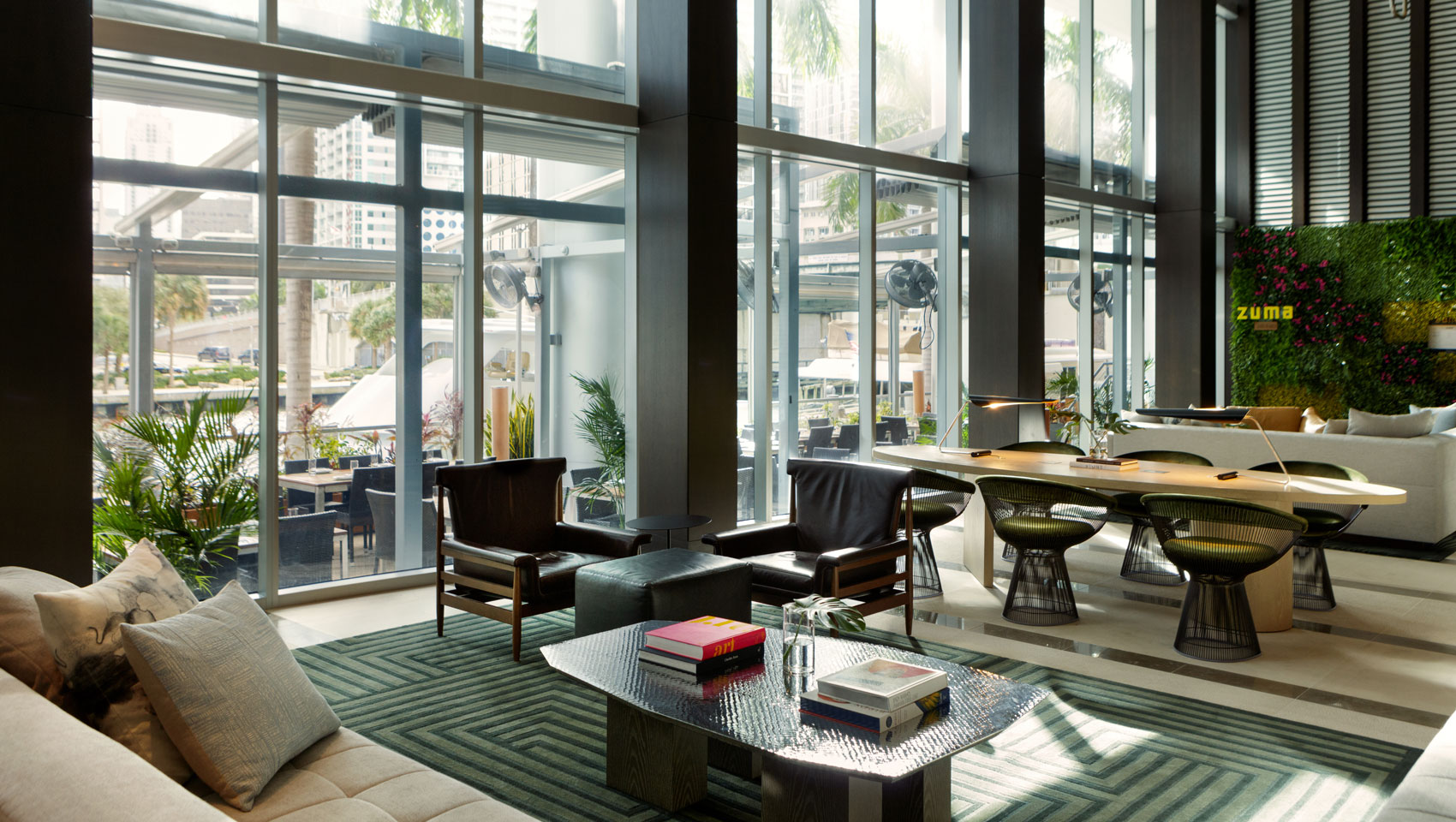 Kimpton Epic Hotel Miami Lobby