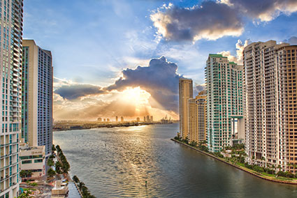 Miami skyline