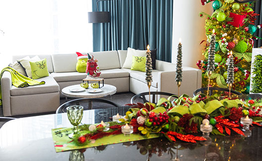 Sleighcation suite at Kimpton Epic Hotel